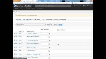 Illuminate Report Cards System Instruction Video 20131003