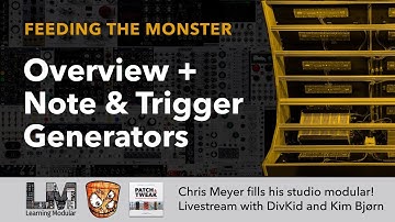 SKIP TO 9:30 TO GET PAST TECHNICAL ISSUE* Note & Trigger Generators // Feeding the Monster Episode 1
