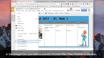 Stick with it: Embedding a Google Doc into Canvas LMS