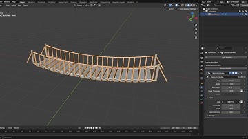 Procedural Rope Bridge