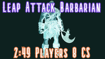 LEAP ATTACK BARBARIAN IS STRONG | Diablo 2 Resurrected Patch 2.4 PTR