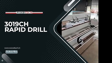 WOODTECH CONSULTANTS - RAPID DRILL - 3019CH #woodtechchannel #carpentry #factoryshorts