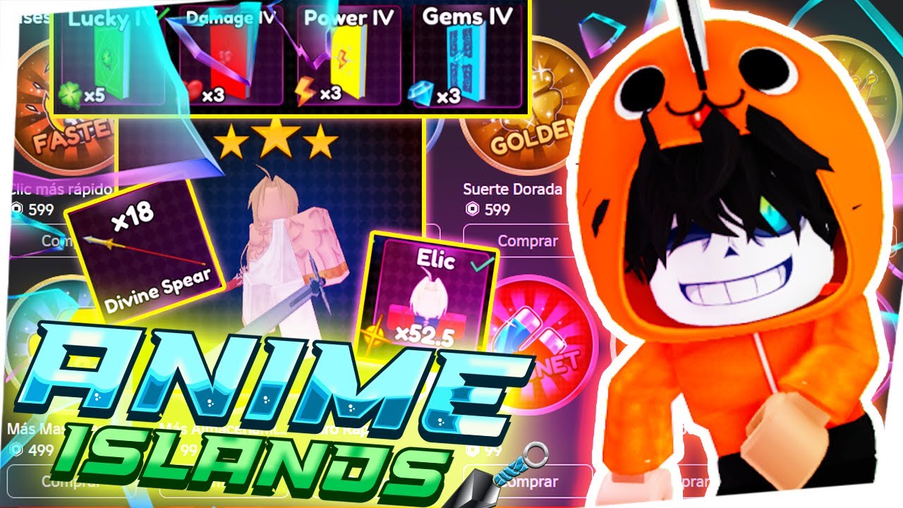 UPDATE 3 + 2 CODES + SUPER SORTEO! en Anime Islands ROBLOX GAMEPLAY ...