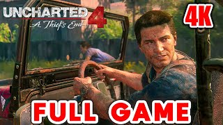 UNCHARTED 4 PS5 REMASTERED Gameplay Walkthrough FULL GAME (4K 60FPS) - No Commentary