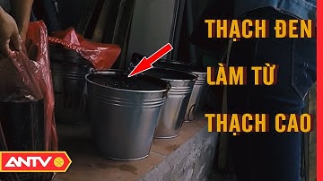 Thạch đen bẩn như nước thải làm từ ... vật liệu xây dựng | TPSHB  | ANTV
