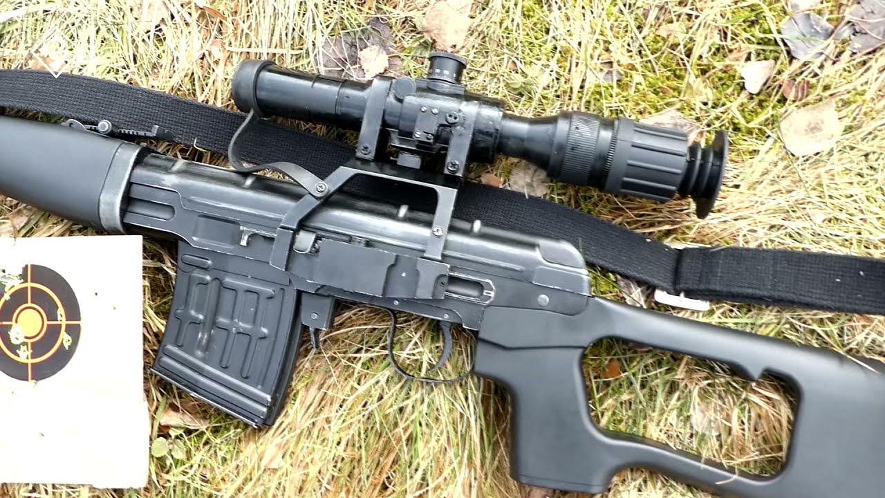 SVD Dragunov Airsoft sniper manual