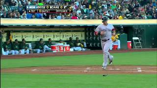 2012/07/02 Pedroia's RBI single