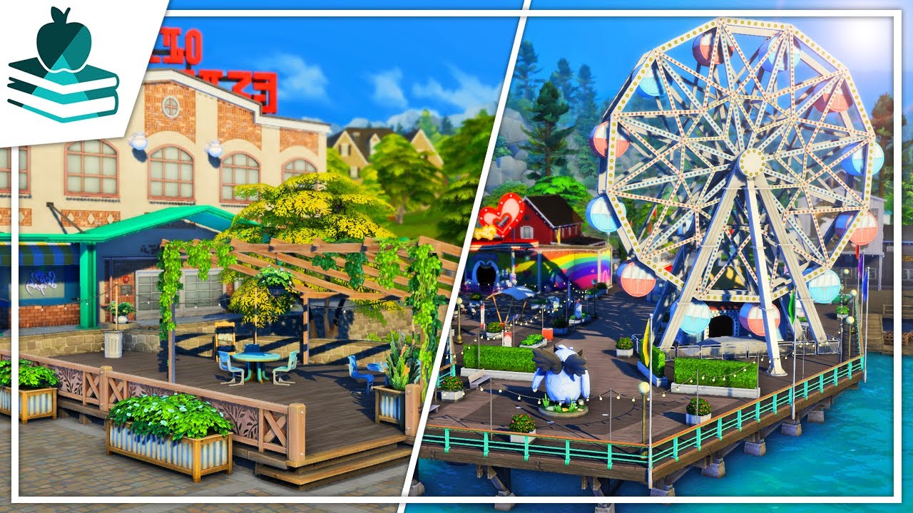 Copperdale World Review🎡🏫 The Sims 4 High School Years YouTube
