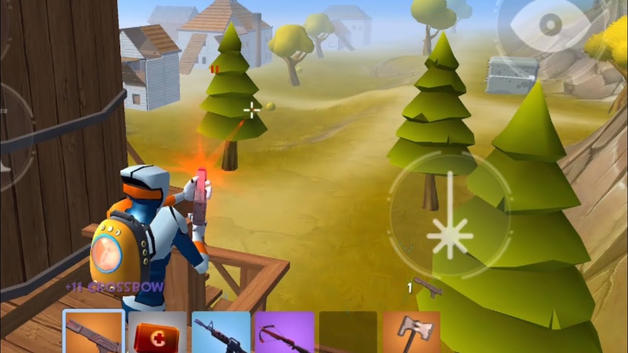 Rocket Royale ORBITAL STRIKE FROM BUNKER EVENT - Android Gameplay