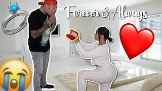 GIRLFRIEND PROPOSES TO BOYFRIEND!! *EMOTIONAL*