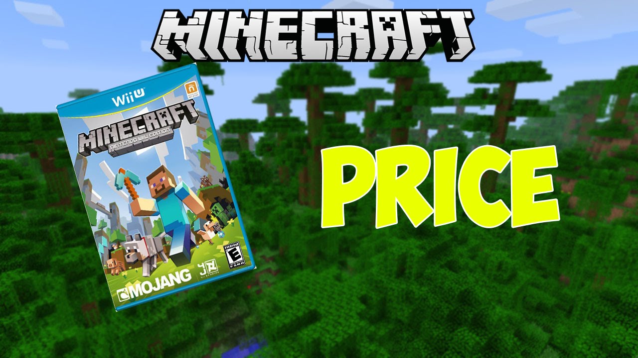 minecraft wii u price