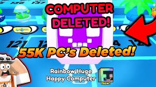 I Spent 100B Tech Coins On Huge Happy Computer But...Don't Do THIS!!