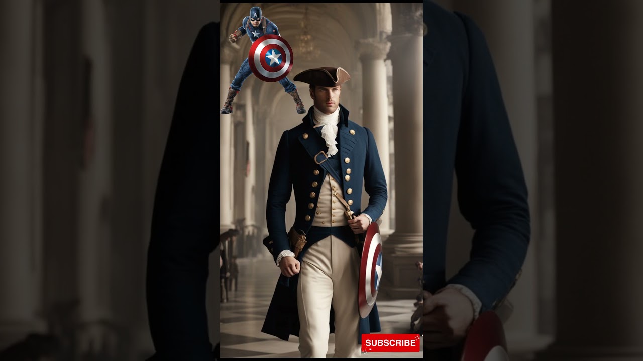 Superheroes But 18th Century Version #shorts #marvel #avengers #simpapapolyubila
