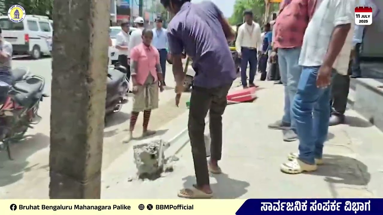 Footpath encroachment drive | 