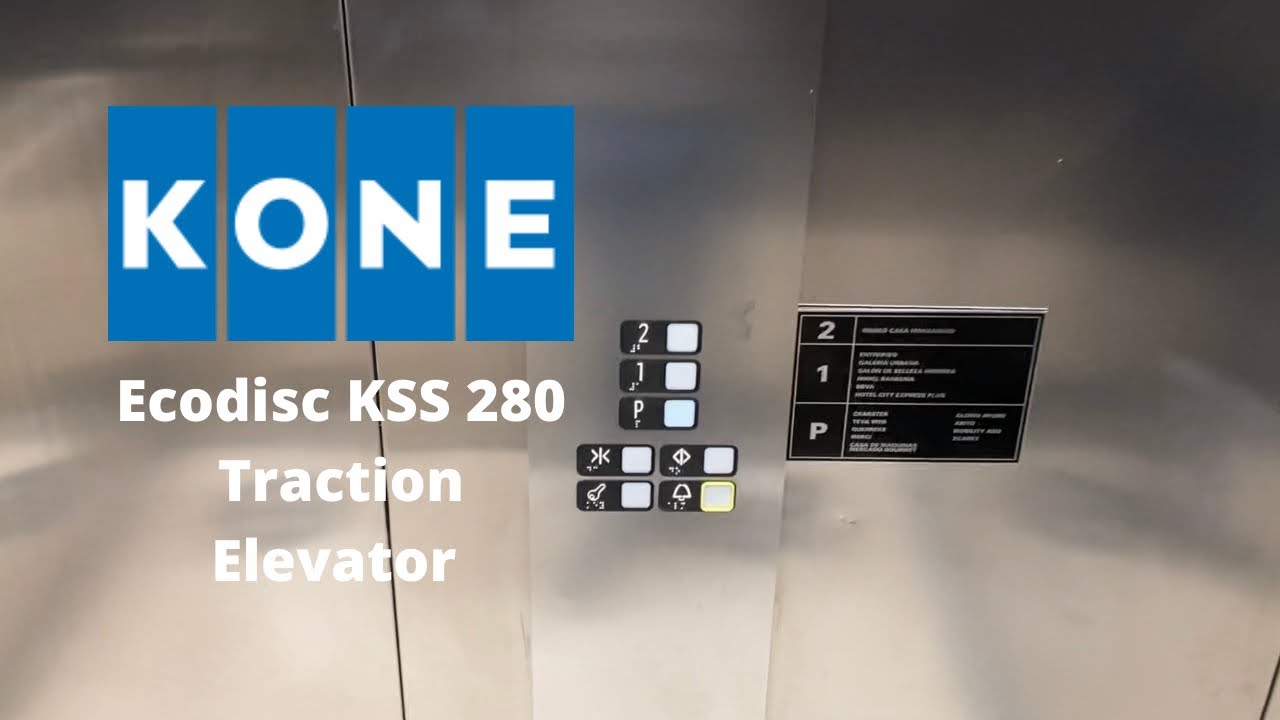 KONE Ecodisc KSS 280 Traction Elevator at Plaza Paseo 60 in Centro ...
