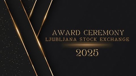 CEE Investment Opportunities | LJSE Award Ceremony 2025