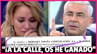 💢 Jorge Javier Estalla contra Alba Carrillo por la QUERELLA por ACOSO