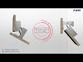 Concealed hinges - 125° opening Concealed hinges - 125° opening