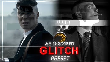 Ae Inspired Glitch Preset | Alight motion transition xml #transition