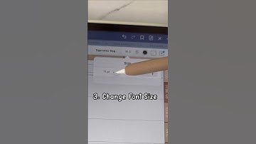 Goodnotes Tip💡How to Set Default Font #ipad #applepencil #ipadcase #goodnotes #studytips