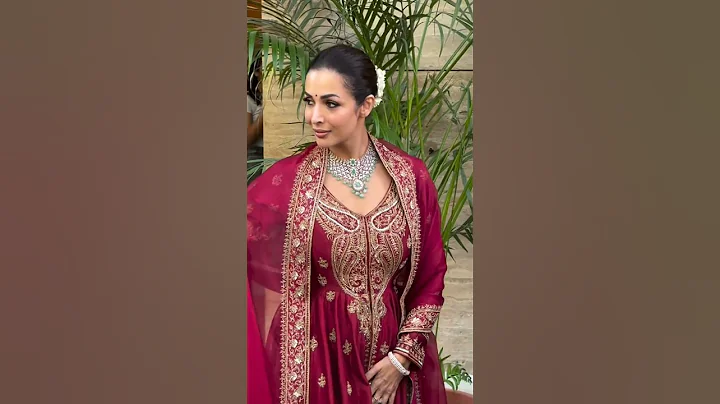 Malika Arora wore a saree on Arjun Kapoor's insistence ♥️ #shorts