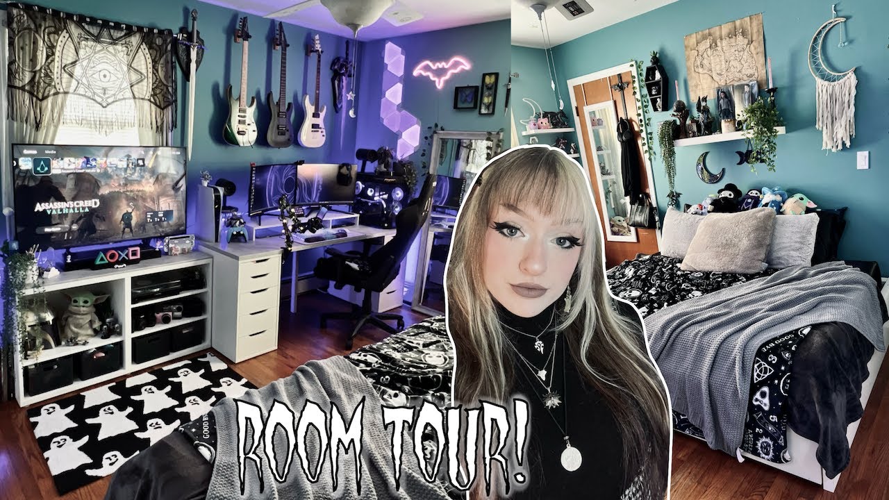 gamer girl room tour