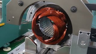 2018  Fully Automatic AC/DC Electric Motor Coil Winding Video