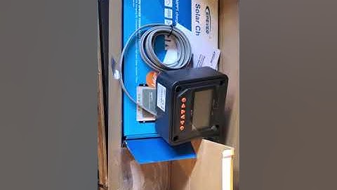 SOLAR CHARGE CONTROLLER REVIEW epever MT50 meter and features. solar power cc meter