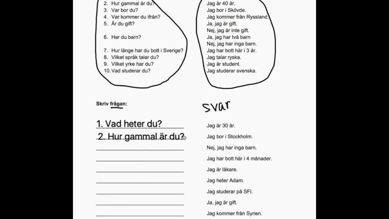 Vanliga frågor och svar