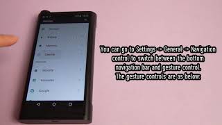 How to switch between bottom navigation bar and gesture control on the M15 ? screenshot 5