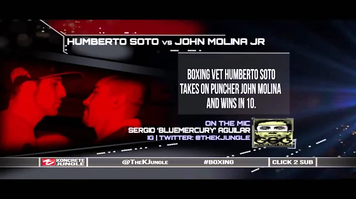 Humberto Soto vs John Molina Jr #Mayhem, Soto takes the UD in 10 rounds | SDv2