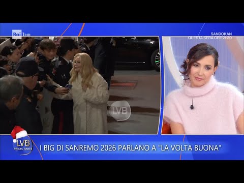 Video I Big di Sanremo 2026 parlano a La volta buona - La volta buona 15/12/2025