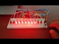 How to change LED Patterns using one button-11-LED!! 16-Pattern.LED-Arduino Project!!!