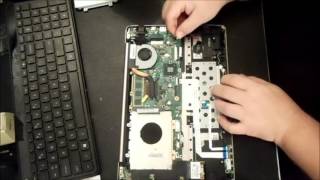 Asus Vivobook Hard Drive Memory Ram Upgrade Removal (S200E S200L F201 X201E X202E X202L battery SATA