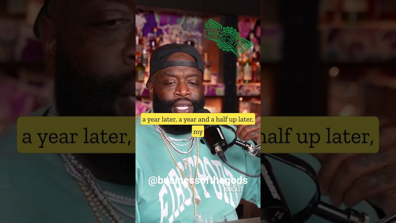 350K Startup Cost, Rick Ross Explains Wingstop Process, Making Millions with Chicken Wings, Business