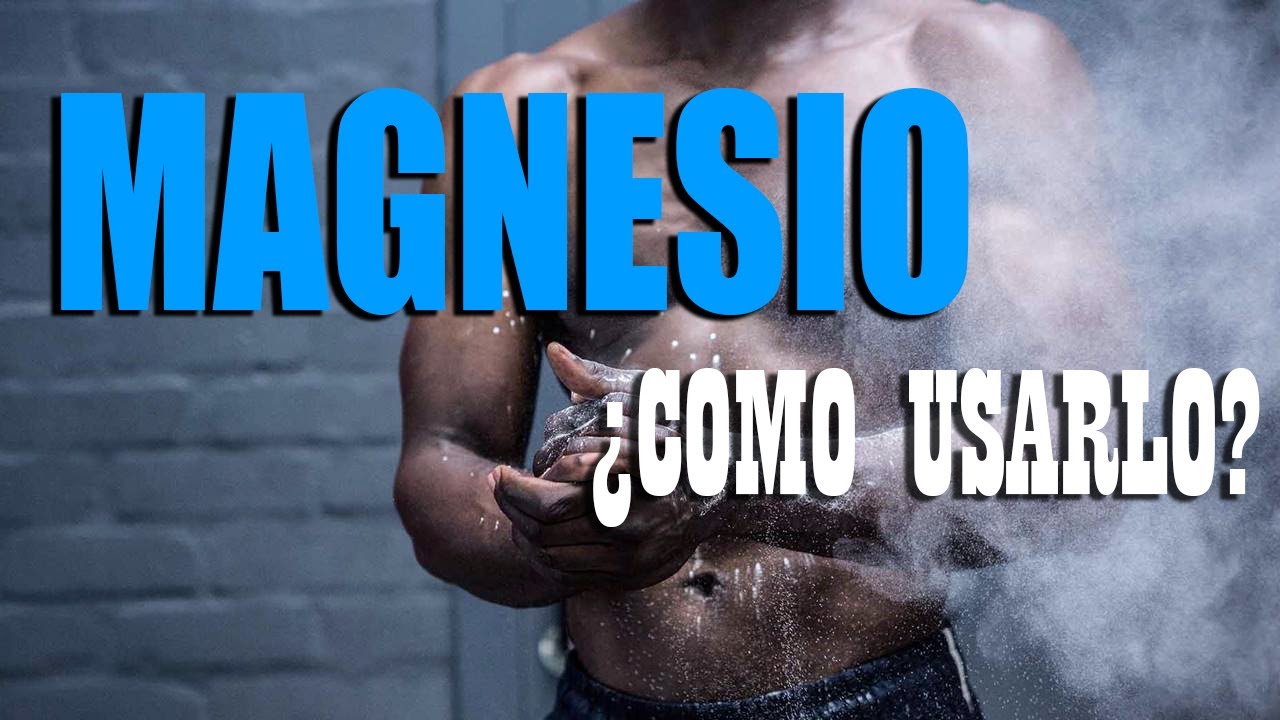 MAGNESIO ¿COMO UTILIZARLO? | PabloPizzurno