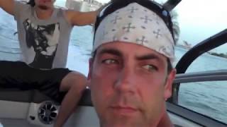 Celebrity Wake boarding, water skying, Carlos Ponce, Aarón Diaz   YouTube Wealth