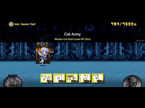 The Battle Cats Merc Storia Attack Alois Cowards Flight