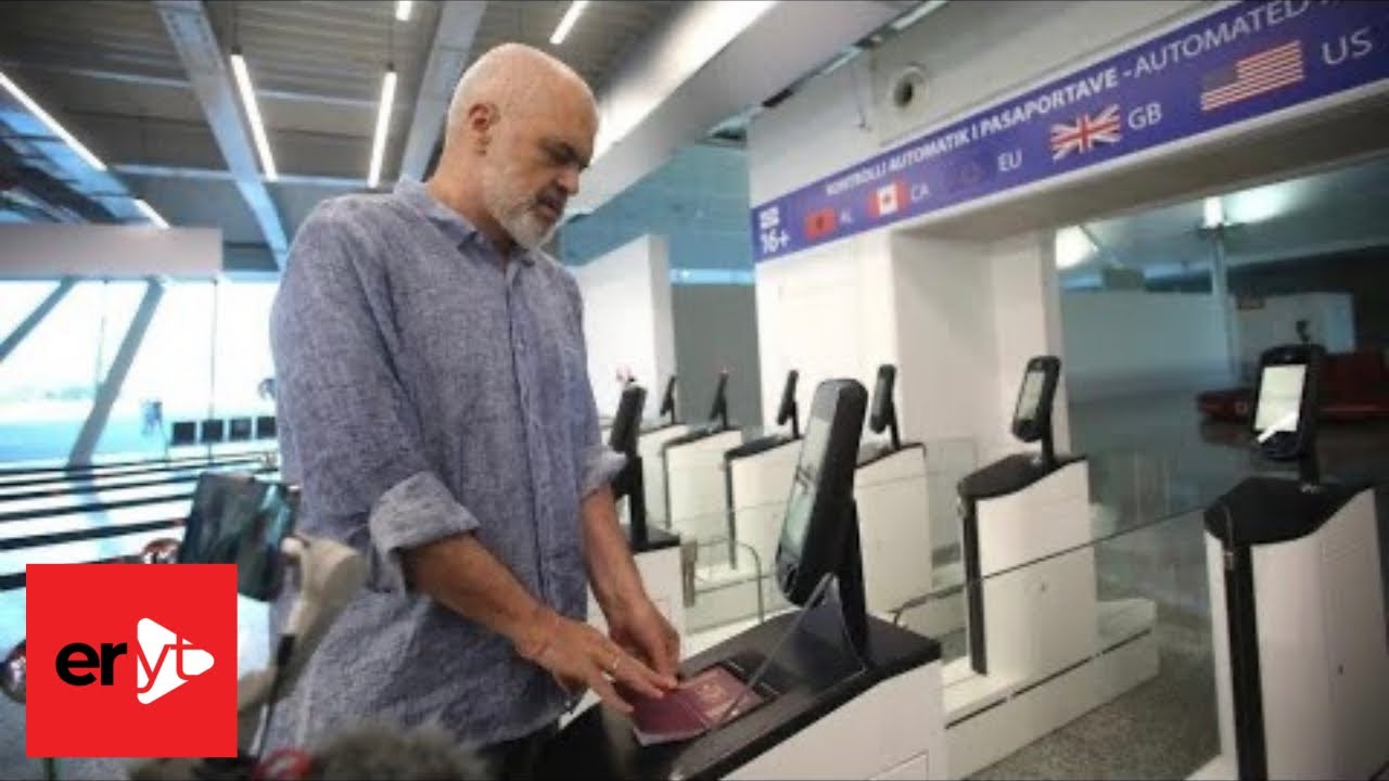 Kryeministri Edi Rama - Aeroporti ndërkombëtar “Nënë Tereza”
