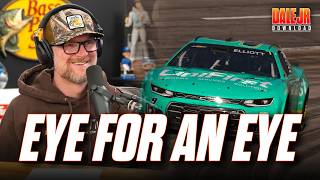 Famous Chase Elliott Breaks Down His Martinsville win with Dale Jr Profile