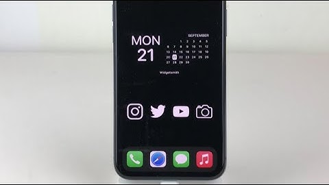 CLEAN iOS 14 Homescreen Setup - 2020