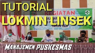 Tutorial LOKMIN LINTAS SEKTORAl #puskesmas #akreditasipuskesmas #dinaskesehatan #kesehatan