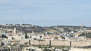 Jerusalem View from YMCA Three Arches Tower 