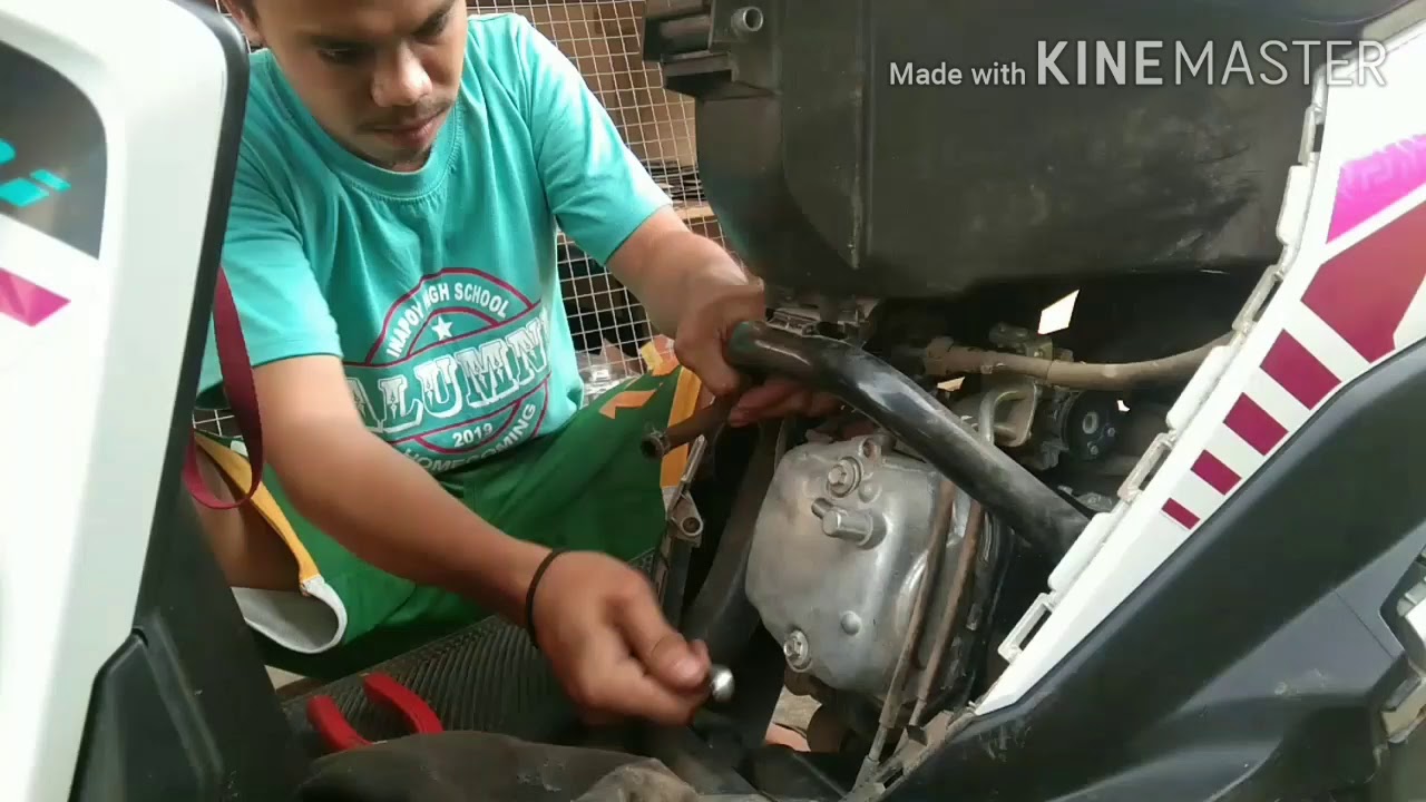 Mio 125 tune up - YouTube