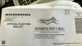 Dozens of Allegheny Co  voters’ mail in ballots sent to wrong addresses