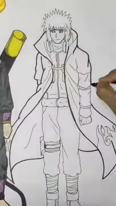 Speed Drawing - 7 Hokages (Naruto)  😱😱 Você ou seu filho ja pensou em  aprender a desenhar personagens famosos? É possível sem ir pra uma escola  de desenho cara e que