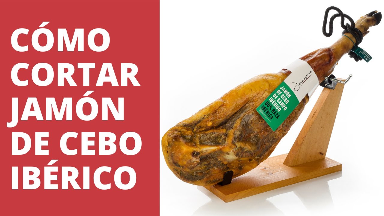 CÓMO CORTAR UN JAMÓN DE CEBO IBÉRICO - TUTORIAL EP. 6 JAMONPRIVE