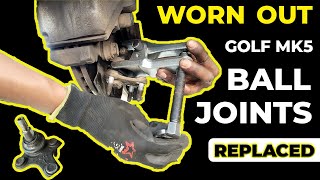 How To Replace Ball Joints | VW Golf/Jetta Mk5 by Overide 1,384 views 8 months ago 14 minutes, 41 seconds