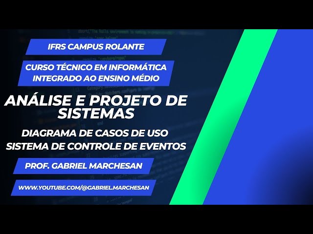 Diagrama de casos de uso do sistema O ambiente possui