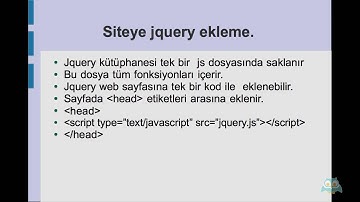 02. JQuery Nedir?